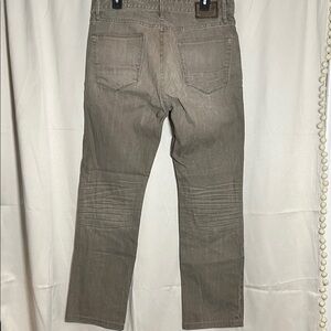 Agave Denim Men’s Classic Straight‎ Pragmatist Olive Vintage Flex Jeans 35 x 32